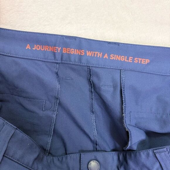 Rhone Men's Blue Straight Leg Golf Athletic Pants Size 38 x 31.5" Inseam - Picture 11 of 14